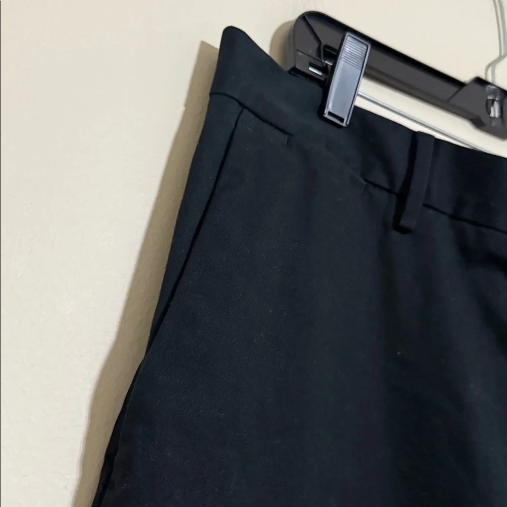 Banana Republic Men's black chino Pants tapered 36X32 casual office grandpa Y2K